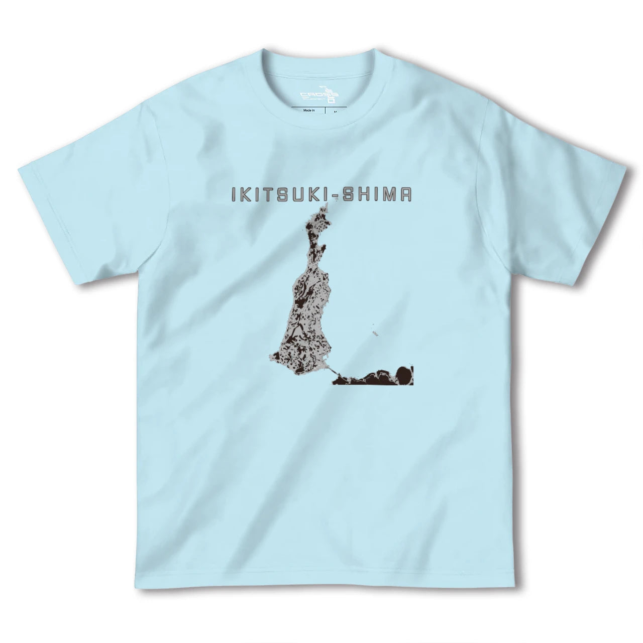 【生月島(長崎県)】地図柄ヘビーウェイトTシャツ