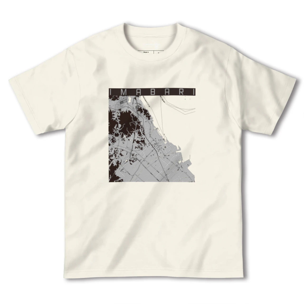 【今治(愛媛県)】地図柄ヘビーウェイトTシャツ