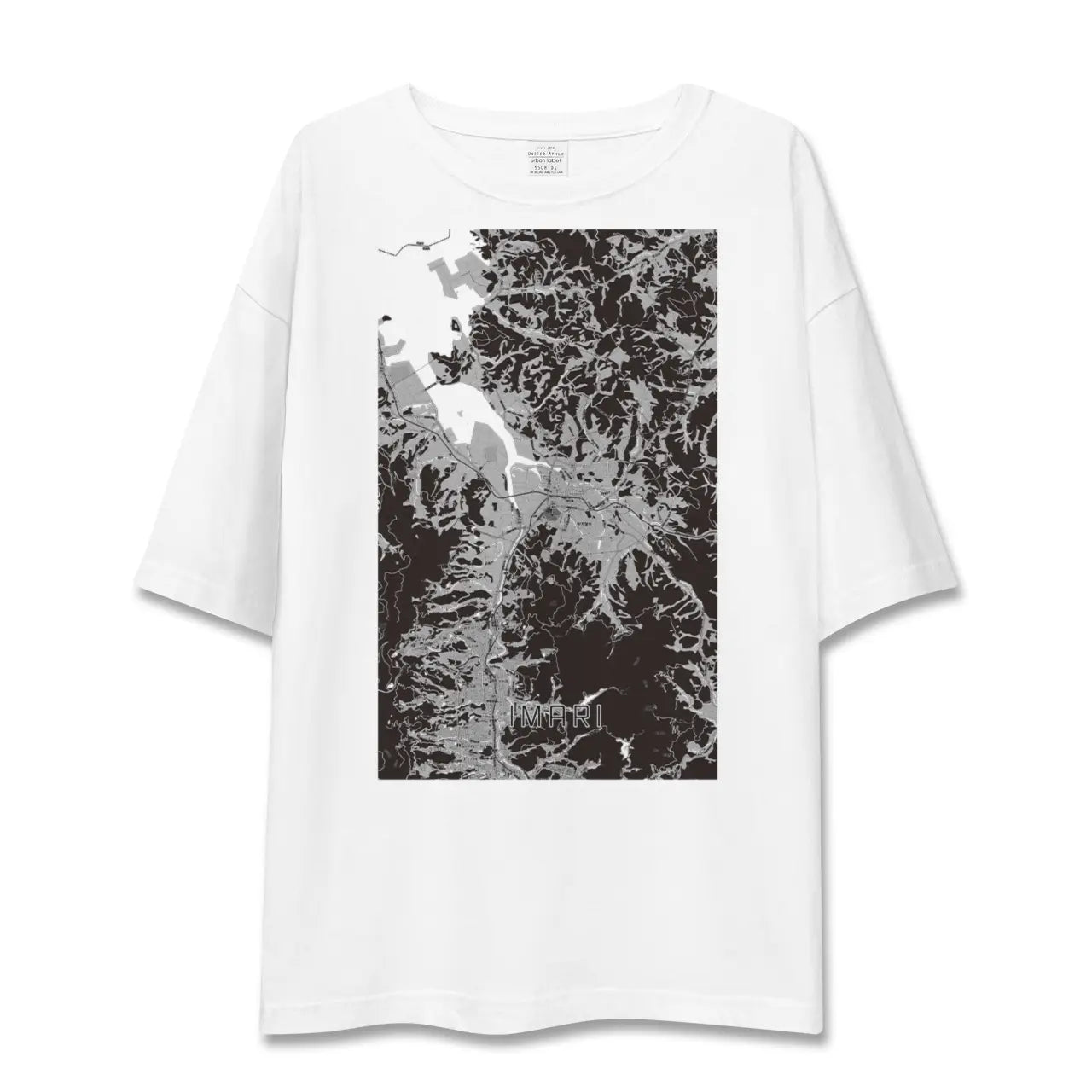 【伊万里(佐賀県)】地図柄ビッグシルエットTシャツ