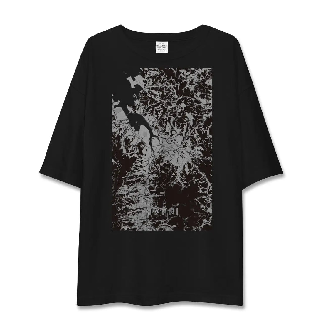 【伊万里(佐賀県)】地図柄ビッグシルエットTシャツ