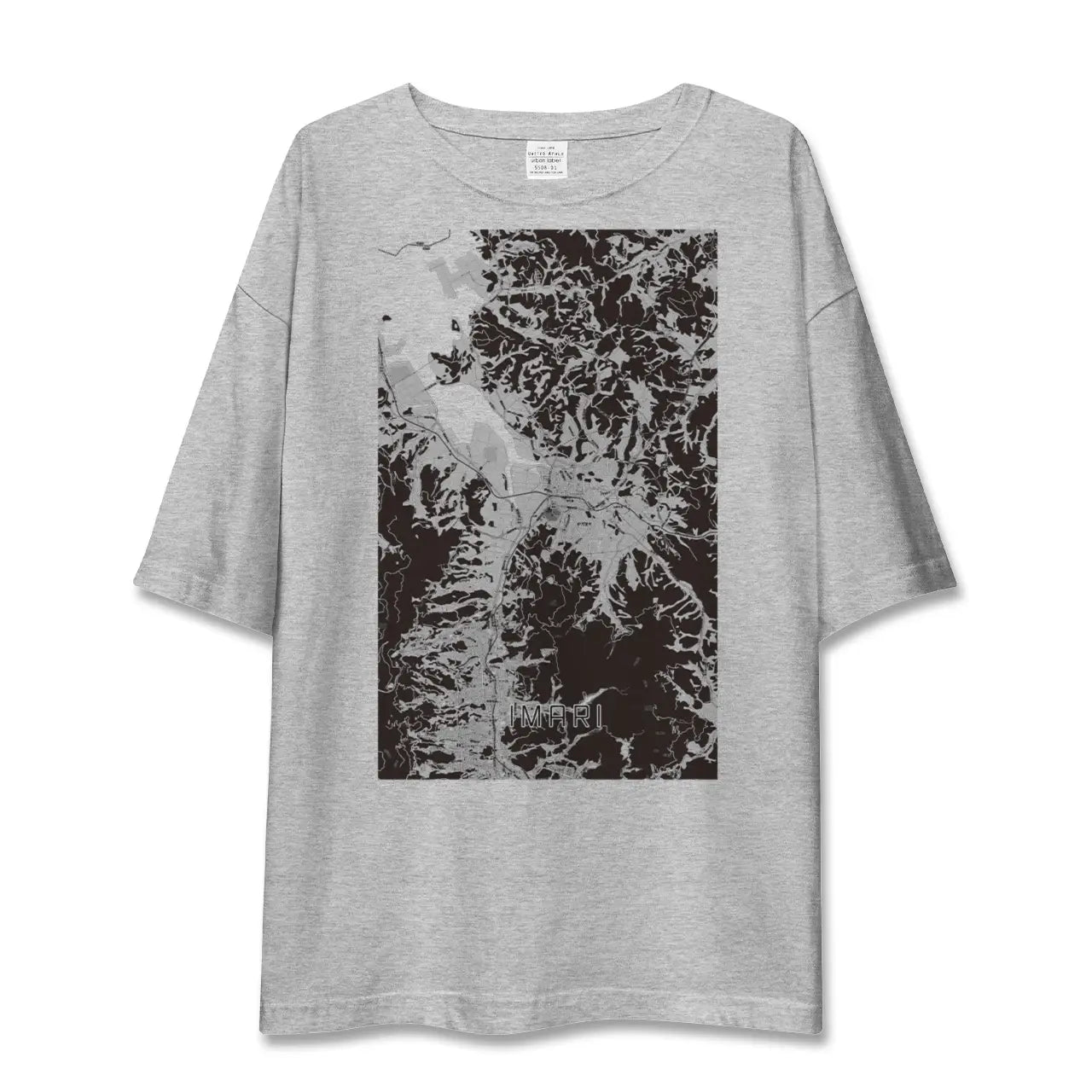 【伊万里(佐賀県)】地図柄ビッグシルエットTシャツ