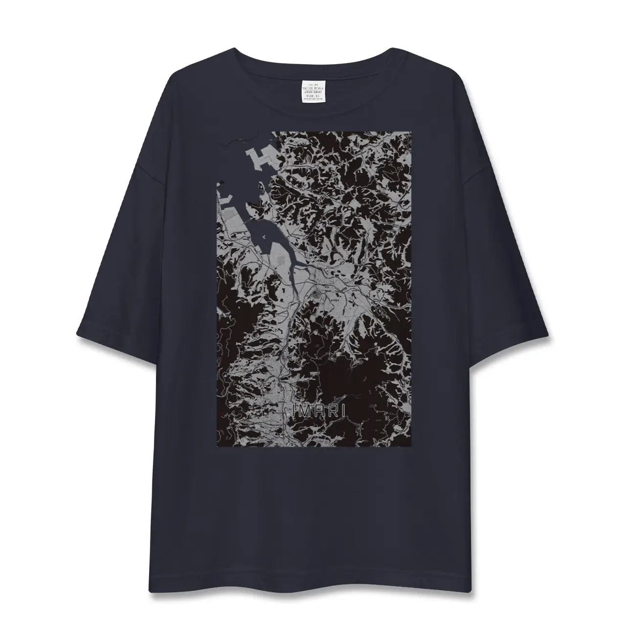 【伊万里(佐賀県)】地図柄ビッグシルエットTシャツ