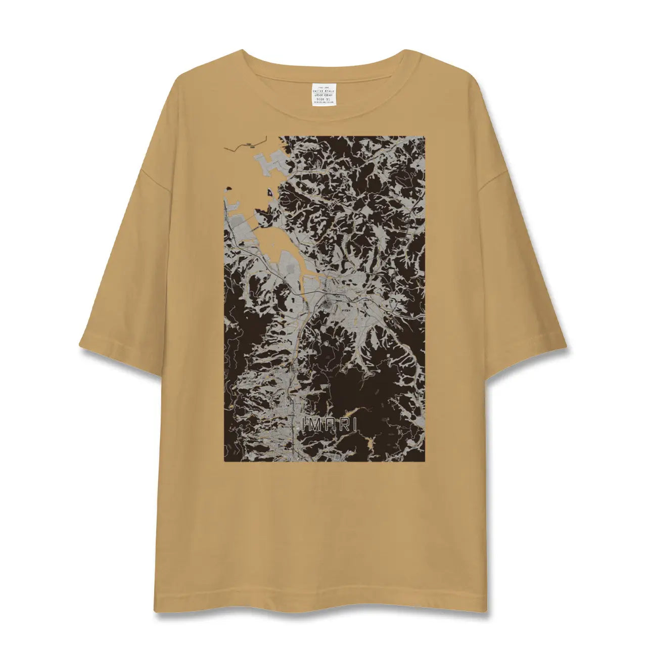 【伊万里(佐賀県)】地図柄ビッグシルエットTシャツ