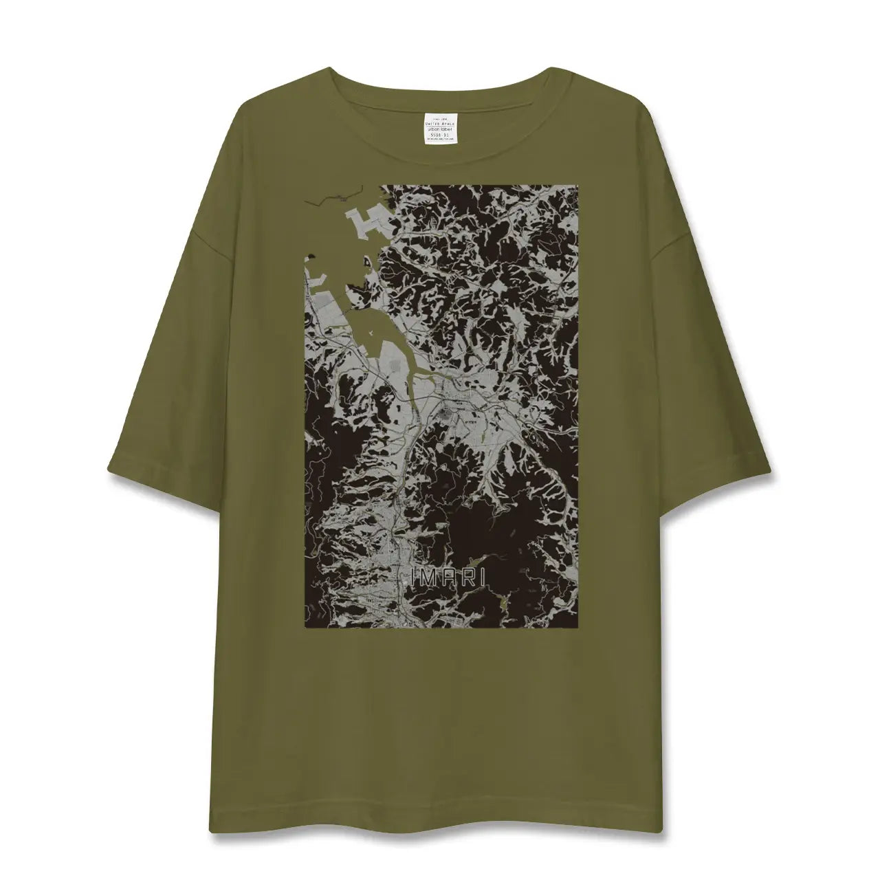 【伊万里(佐賀県)】地図柄ビッグシルエットTシャツ
