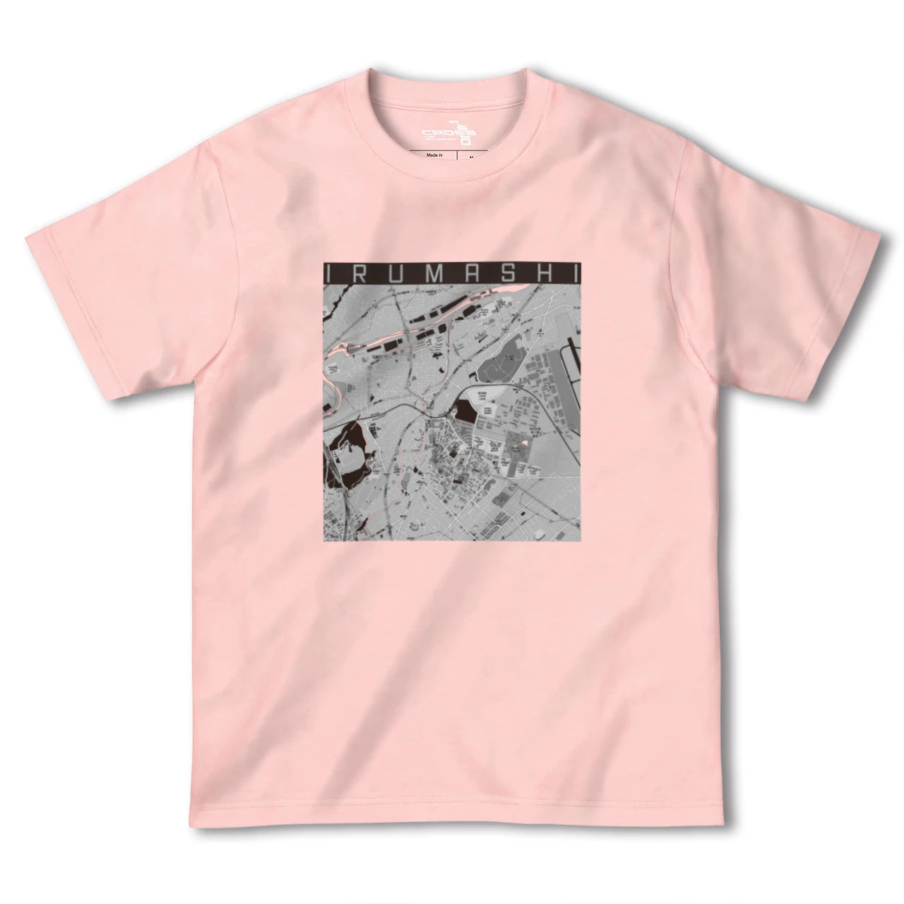 【入間市(埼玉県)】地図柄ヘビーウェイトTシャツ