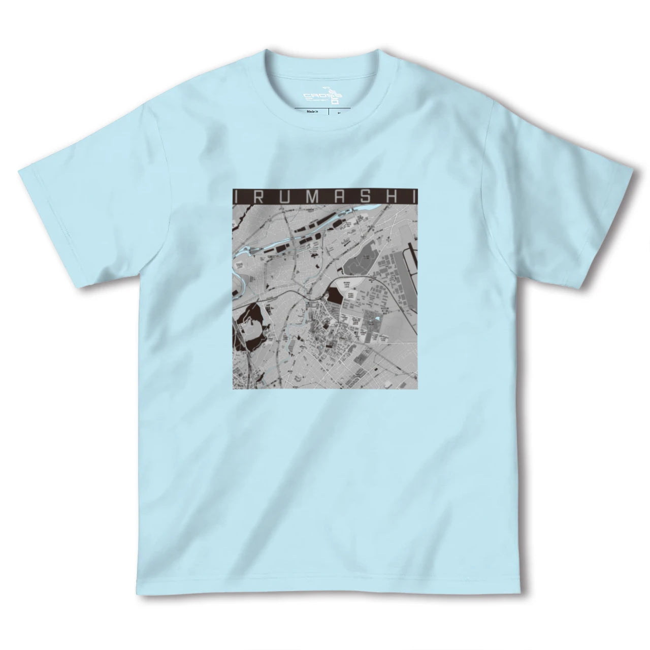 【入間市(埼玉県)】地図柄ヘビーウェイトTシャツ