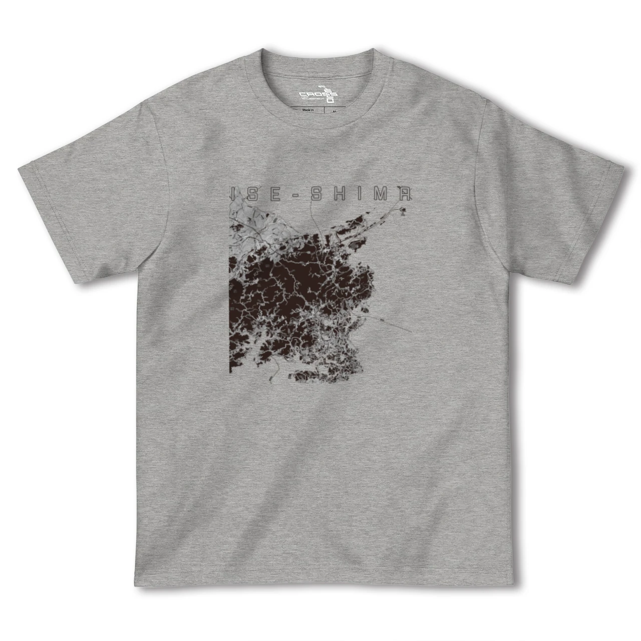 【伊勢志摩(三重県)】地図柄ヘビーウェイトTシャツ