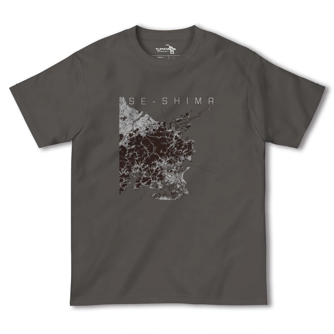 【伊勢志摩(三重県)】地図柄ヘビーウェイトTシャツ