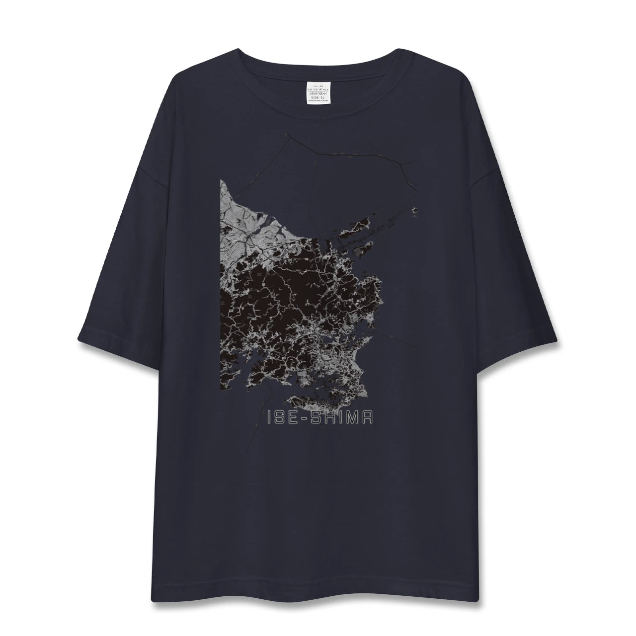 【伊勢志摩(三重県)】地図柄ビッグシルエットTシャツ