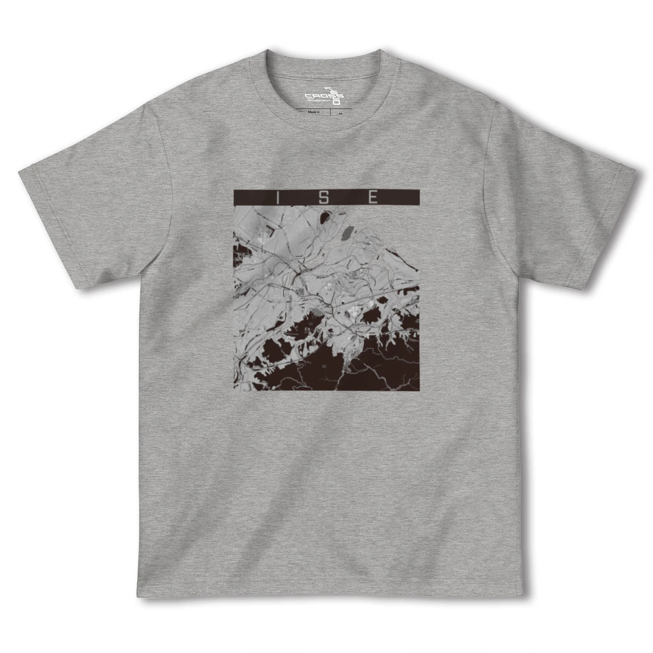 【伊勢(三重県)】地図柄ヘビーウェイトTシャツ