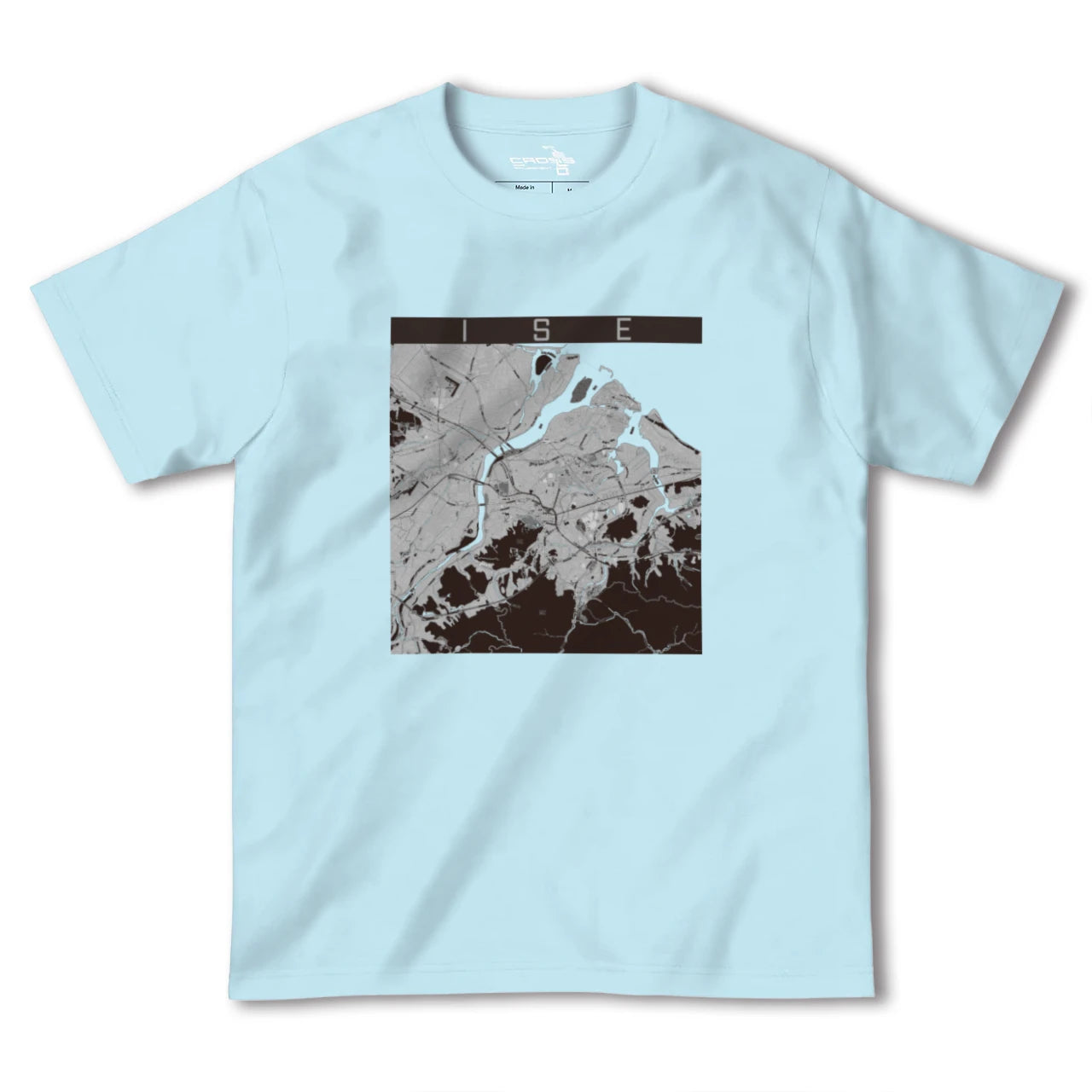 【伊勢(三重県)】地図柄ヘビーウェイトTシャツ
