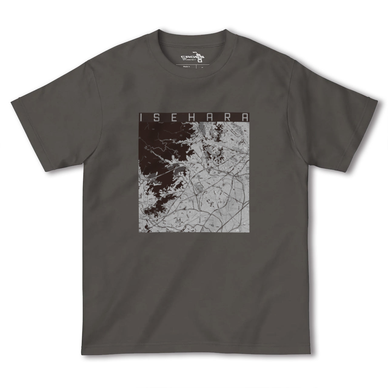 【伊勢原(神奈川県)】地図柄ヘビーウェイトTシャツ