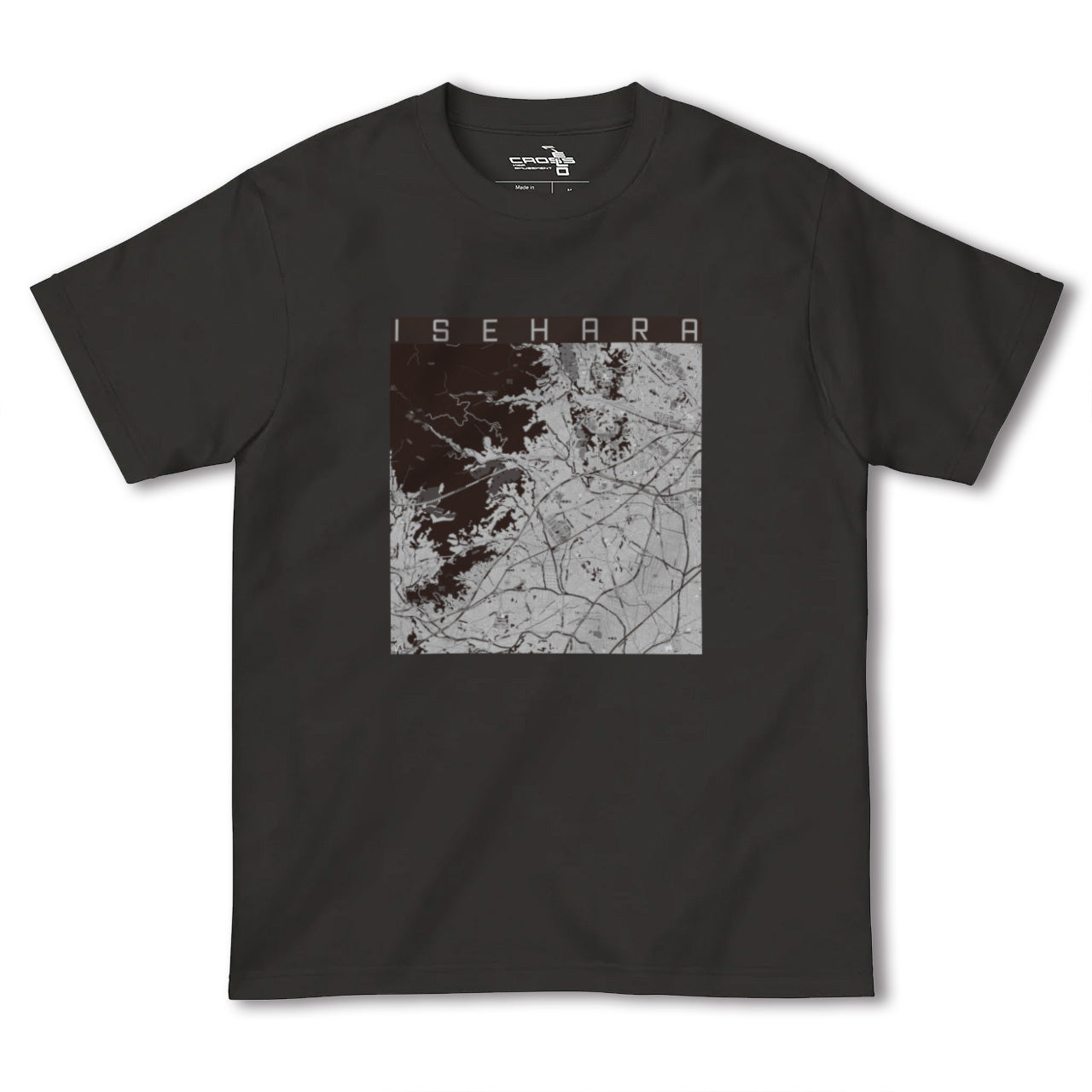 【伊勢原(神奈川県)】地図柄ヘビーウェイトTシャツ