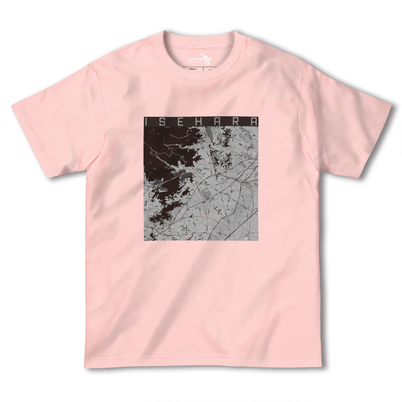 【伊勢原(神奈川県)】地図柄ヘビーウェイトTシャツ