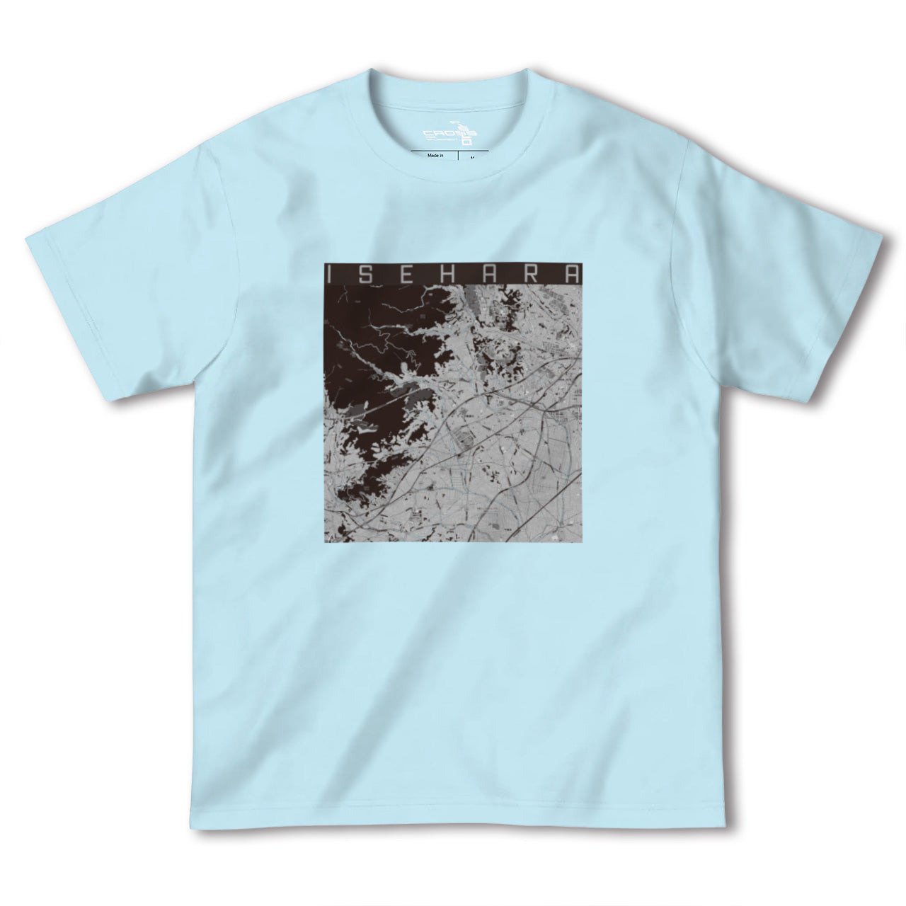 【伊勢原(神奈川県)】地図柄ヘビーウェイトTシャツ