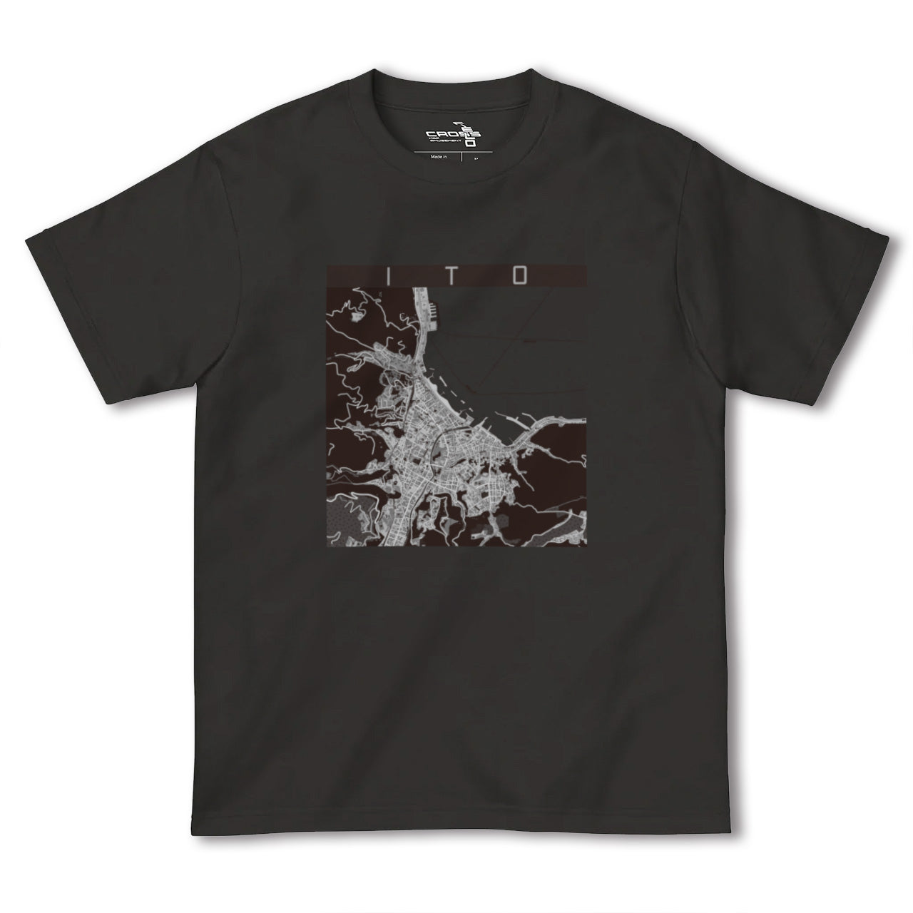 【伊東(静岡県)】地図柄ヘビーウェイトTシャツ