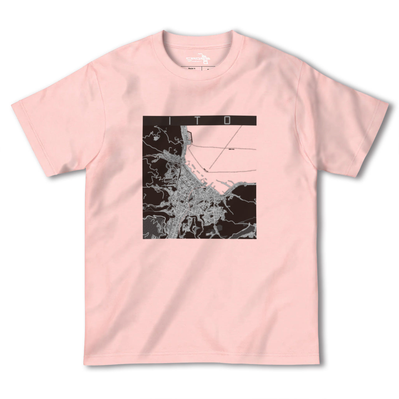 【伊東(静岡県)】地図柄ヘビーウェイトTシャツ