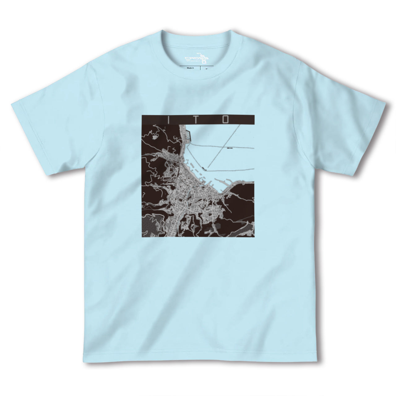 【伊東(静岡県)】地図柄ヘビーウェイトTシャツ