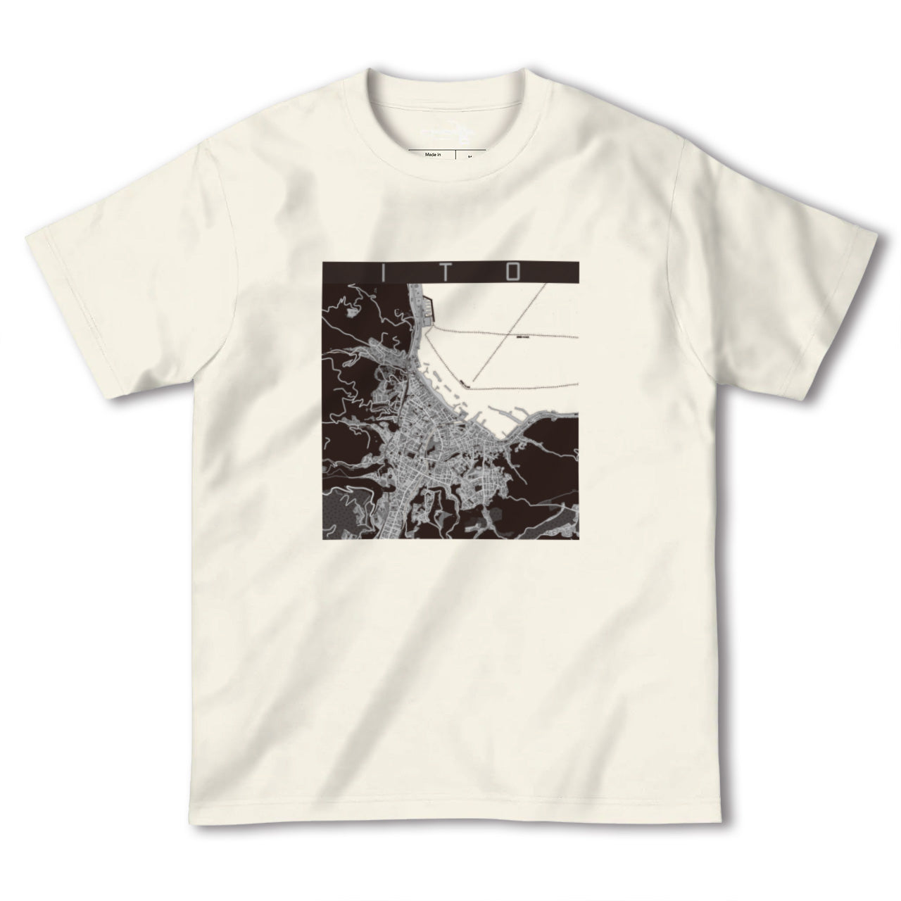 【伊東(静岡県)】地図柄ヘビーウェイトTシャツ