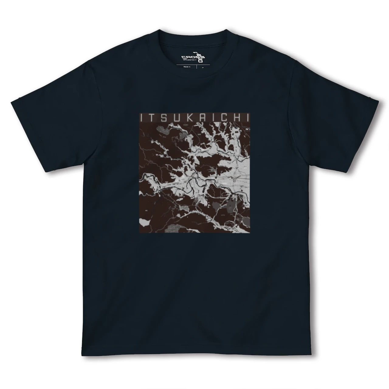 【五日市(東京都)】地図柄ヘビーウェイトTシャツ