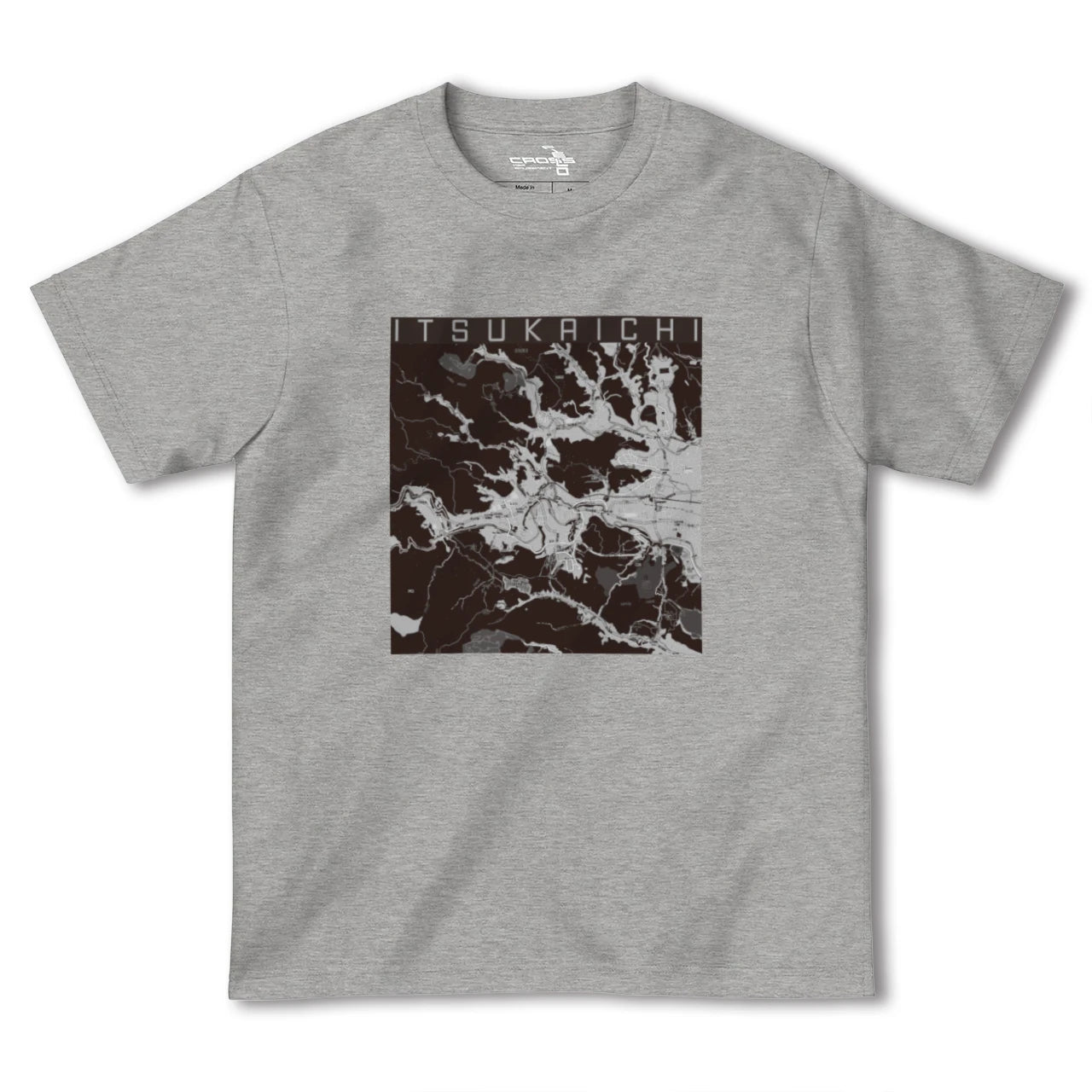 【五日市(東京都)】地図柄ヘビーウェイトTシャツ