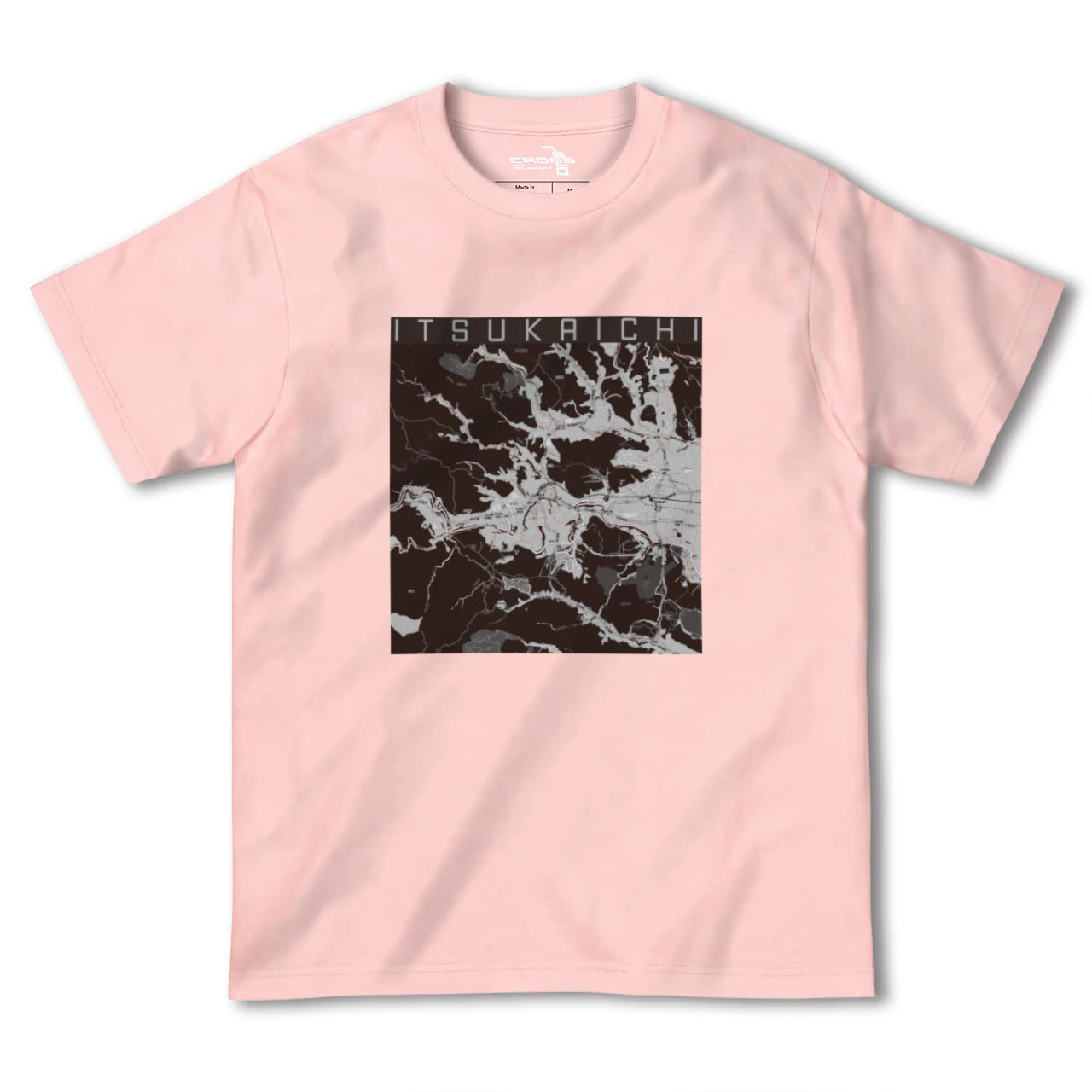 【五日市(東京都)】地図柄ヘビーウェイトTシャツ