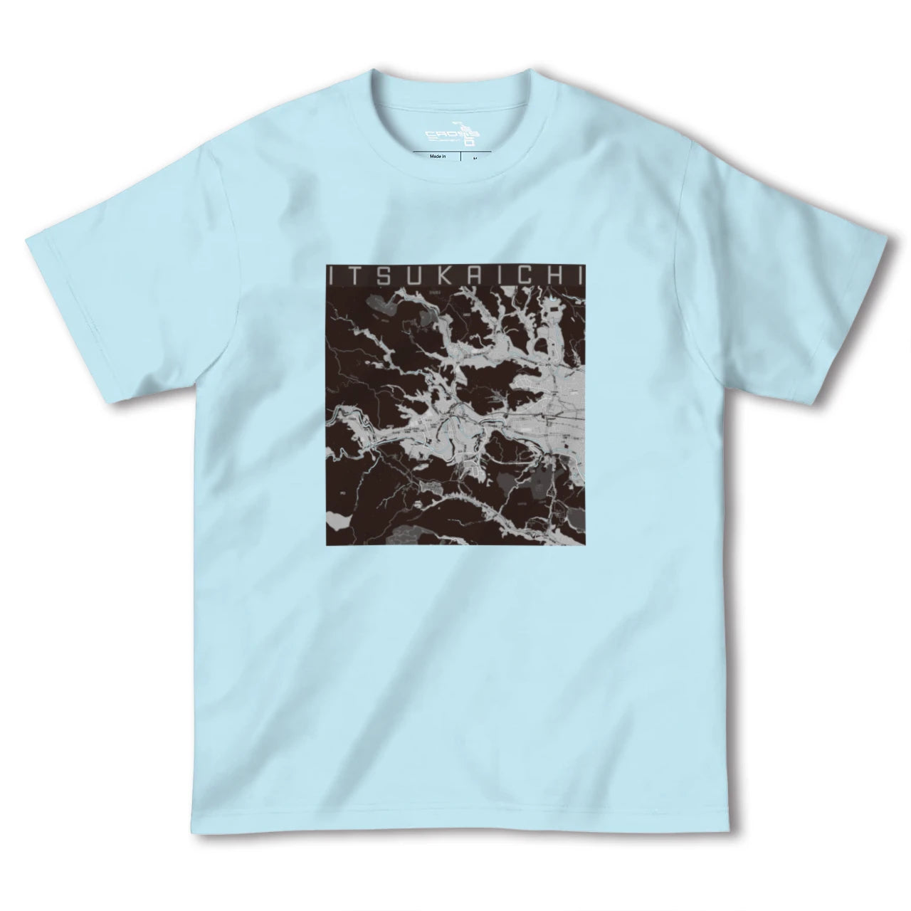 【五日市(東京都)】地図柄ヘビーウェイトTシャツ