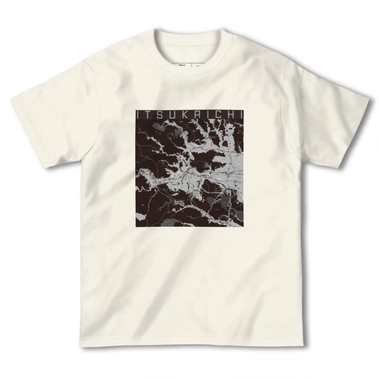 【五日市(東京都)】地図柄ヘビーウェイトTシャツ