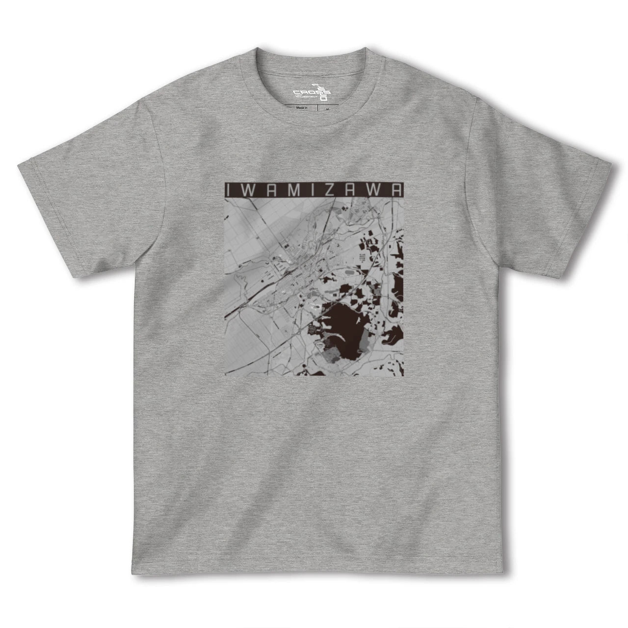 【岩見沢(北海道)】地図柄ヘビーウェイトTシャツ