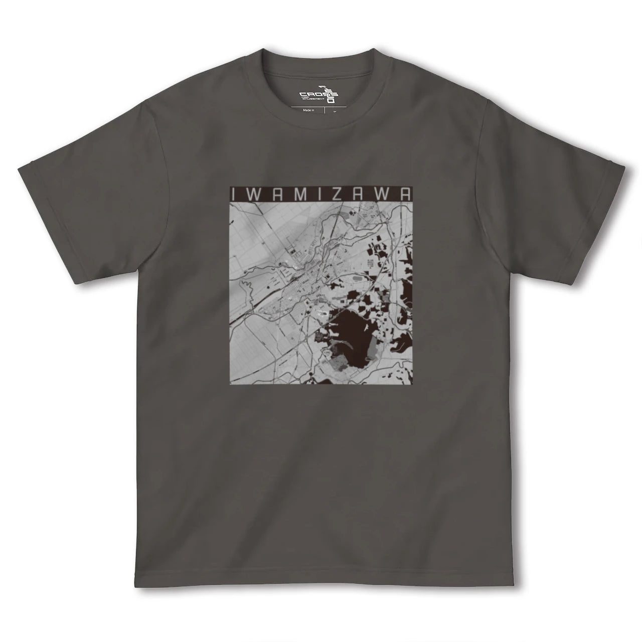 【岩見沢(北海道)】地図柄ヘビーウェイトTシャツ