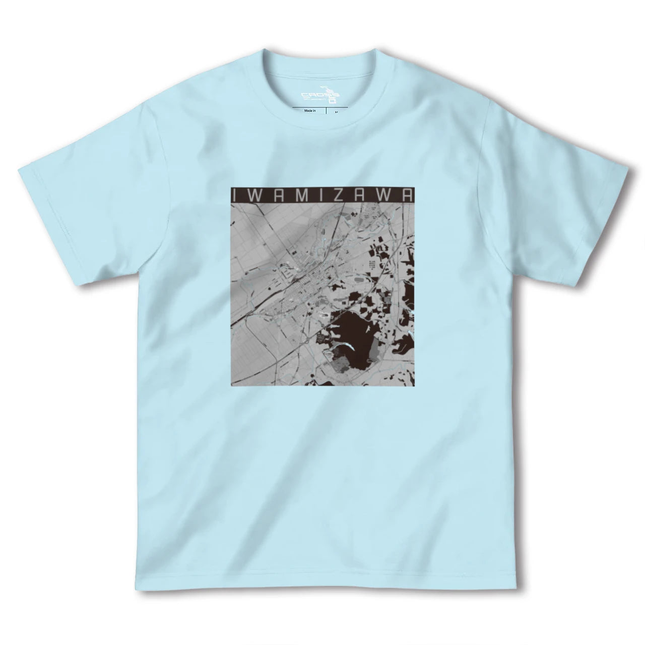 【岩見沢(北海道)】地図柄ヘビーウェイトTシャツ