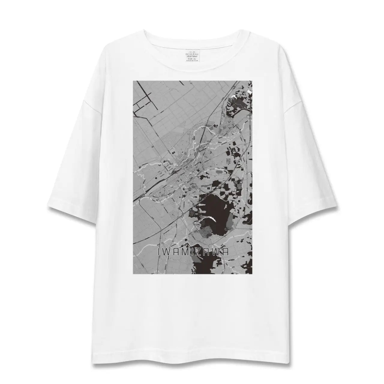 【岩見沢(北海道)】地図柄ビッグシルエットTシャツ