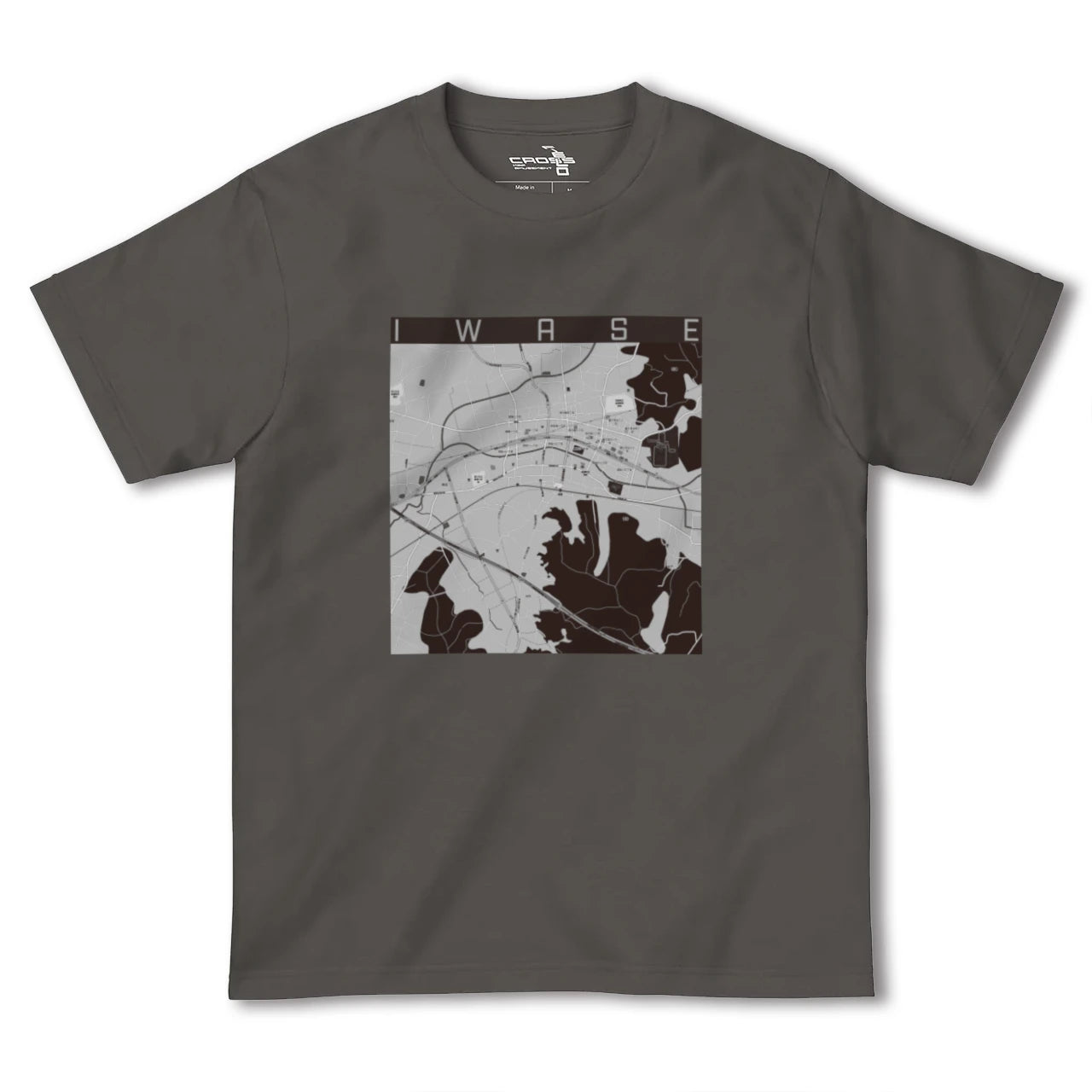 【岩瀬(茨城県)】地図柄ヘビーウェイトTシャツ