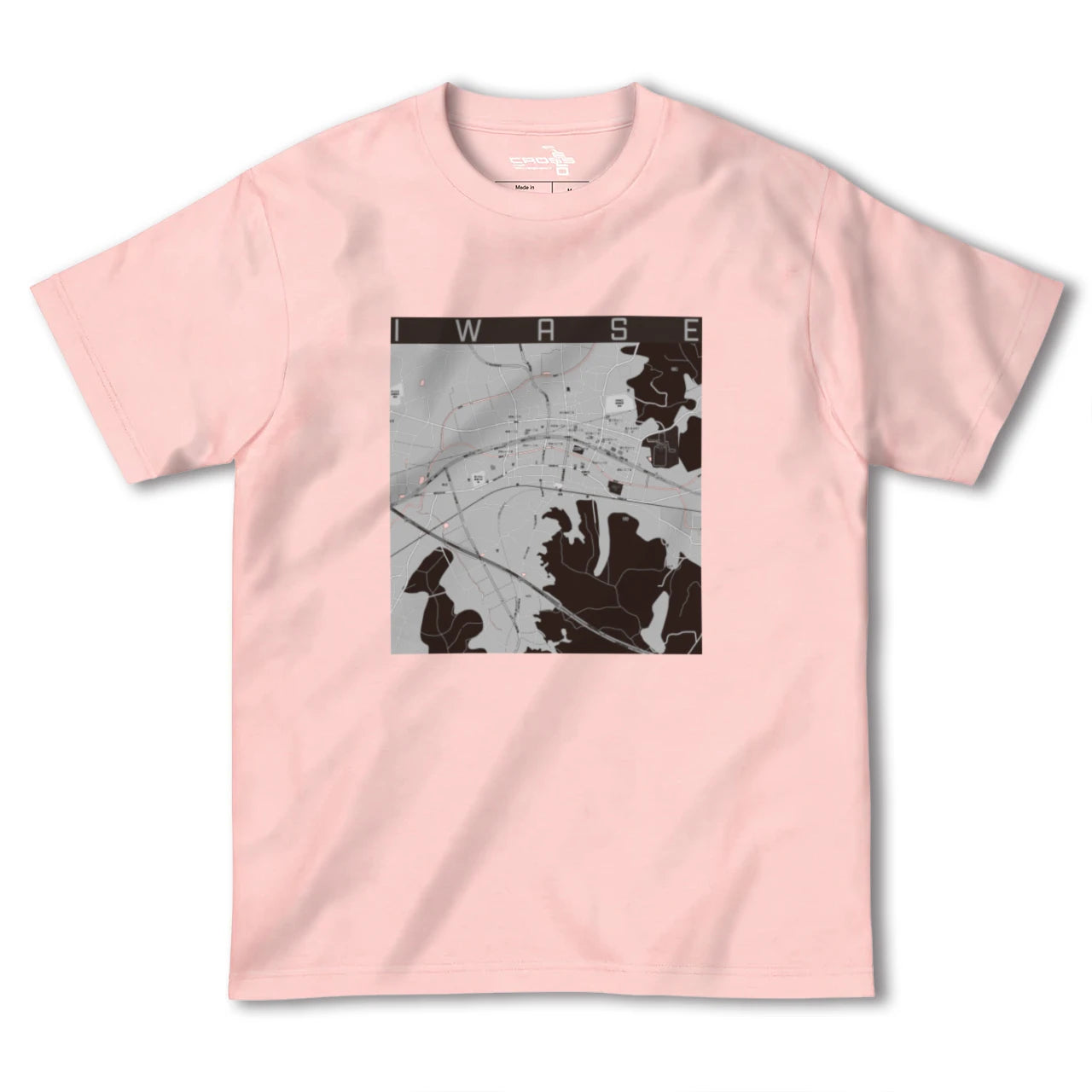 【岩瀬(茨城県)】地図柄ヘビーウェイトTシャツ