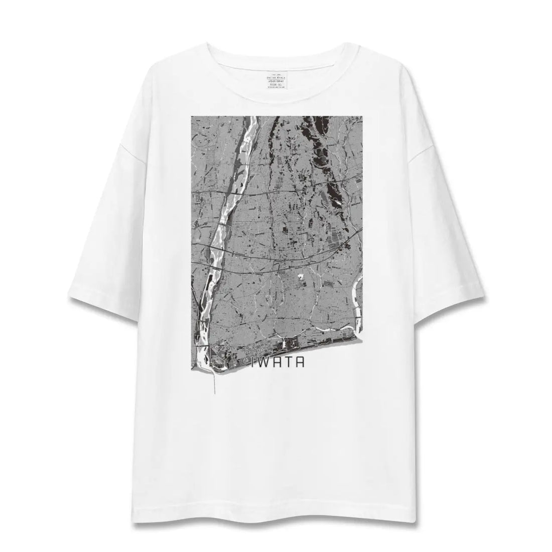 【磐田(静岡県)】地図柄ビッグシルエットTシャツ