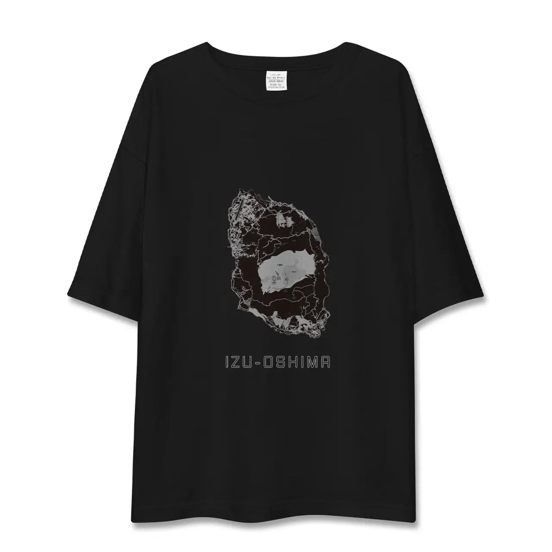【伊豆大島(東京都)】地図柄ビッグシルエットTシャツ