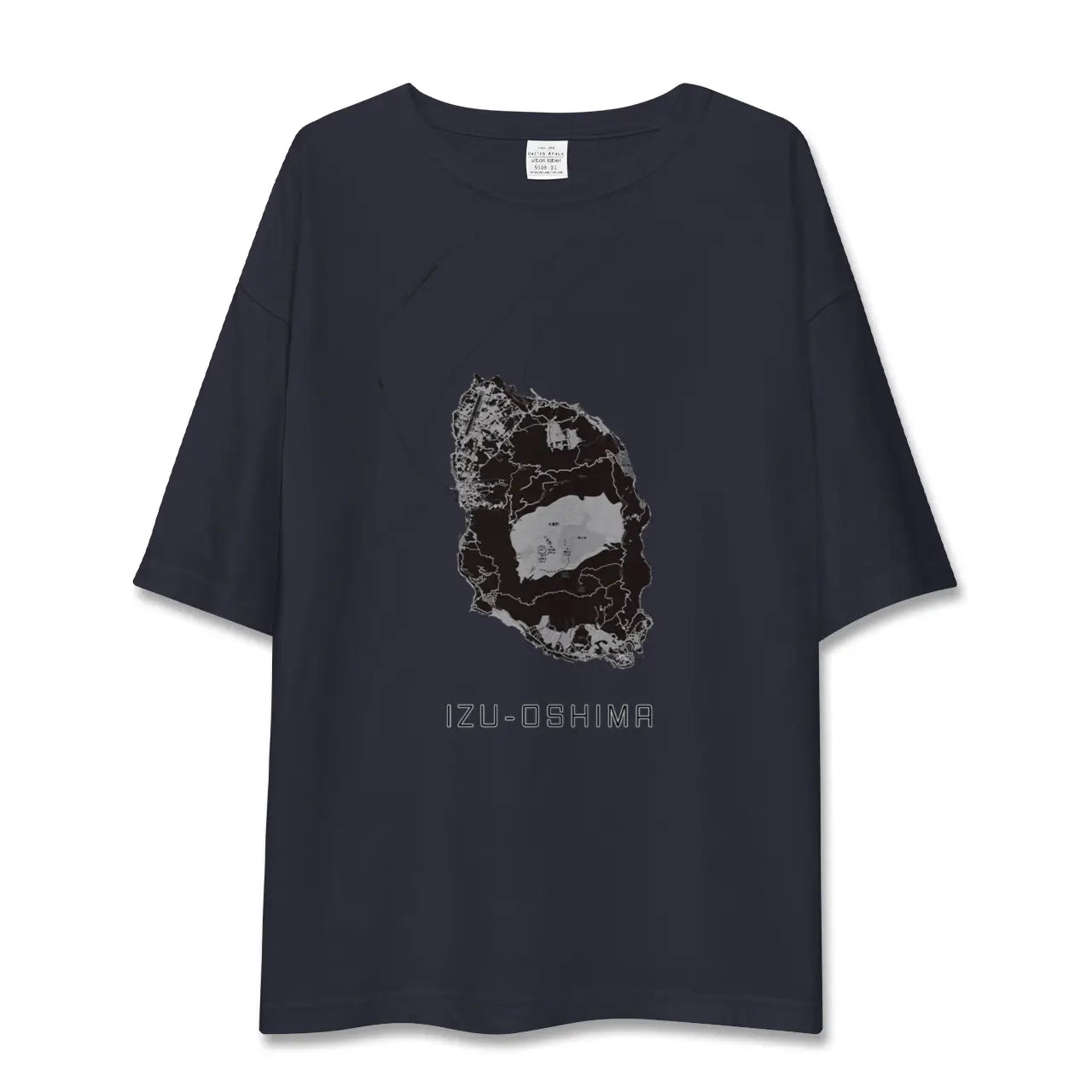 【伊豆大島(東京都)】地図柄ビッグシルエットTシャツ