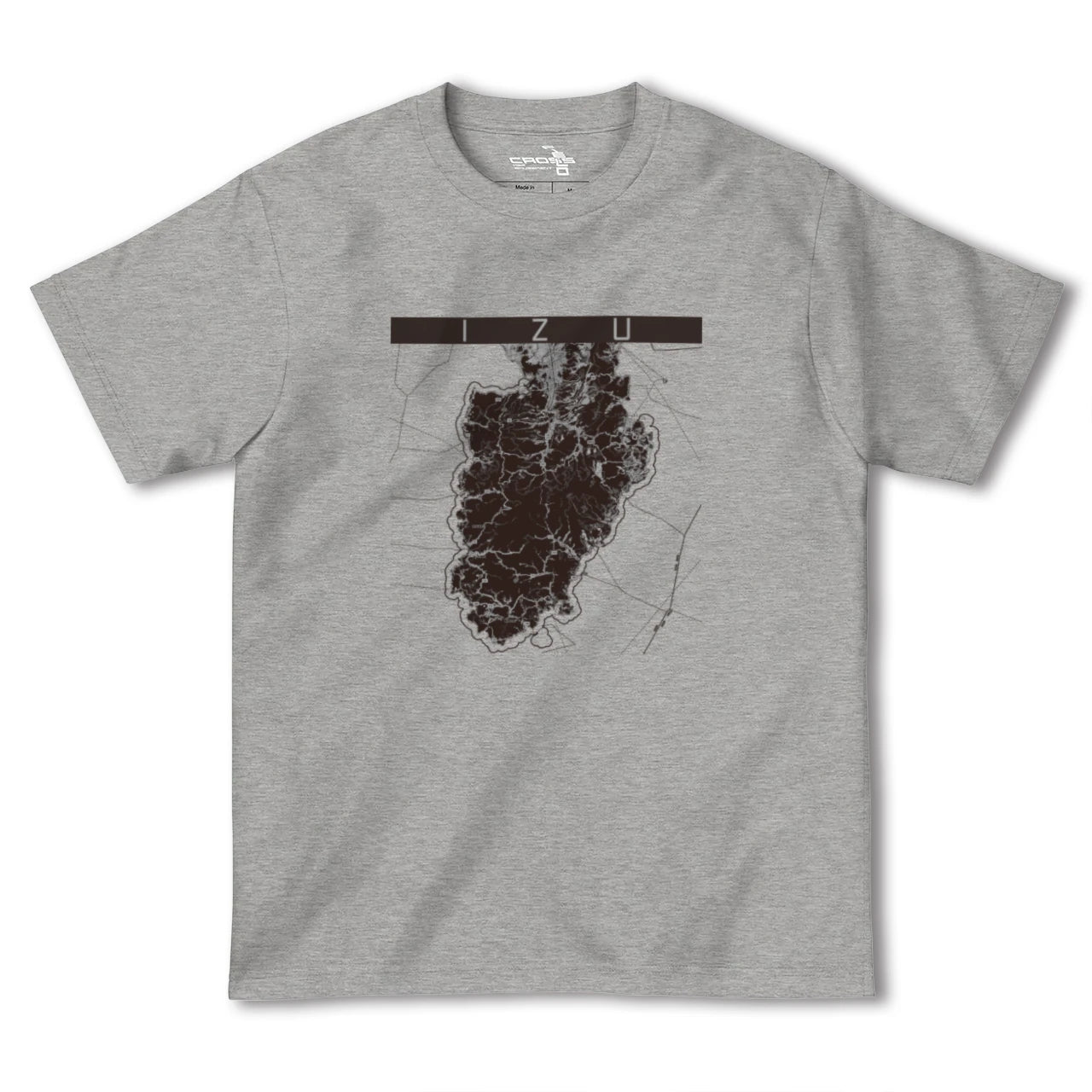 【伊豆2(静岡県)】地図柄ヘビーウェイトTシャツ