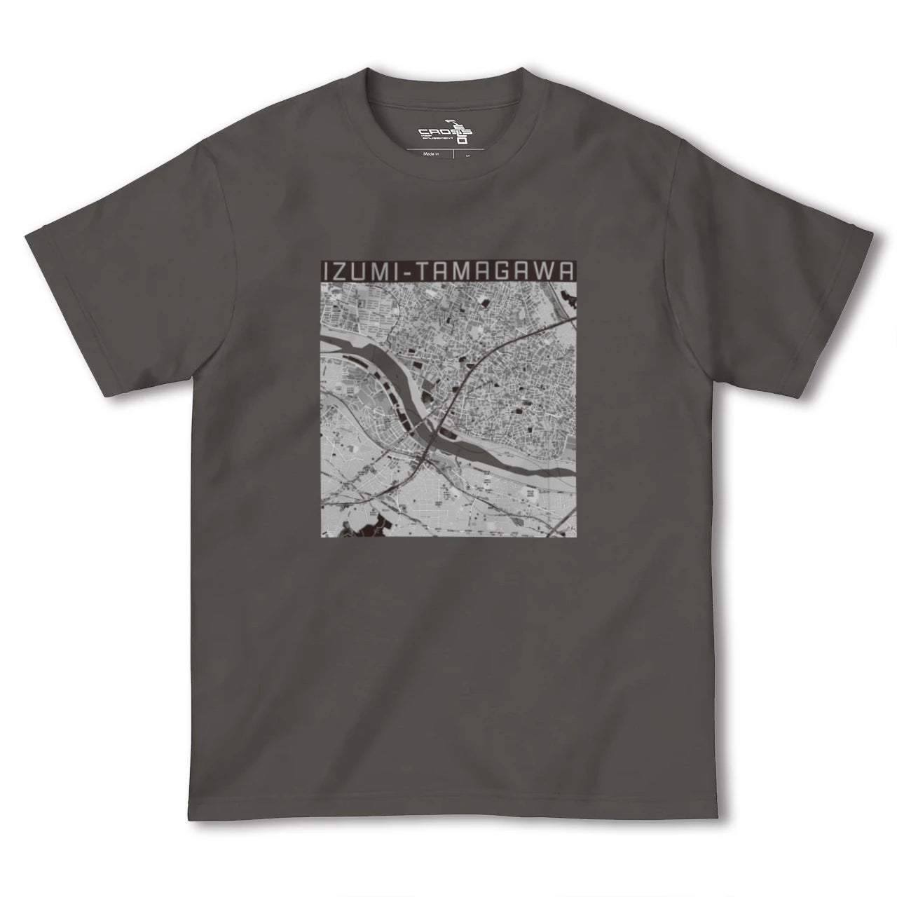 【和泉多摩川(東京都)】地図柄ヘビーウェイトTシャツ