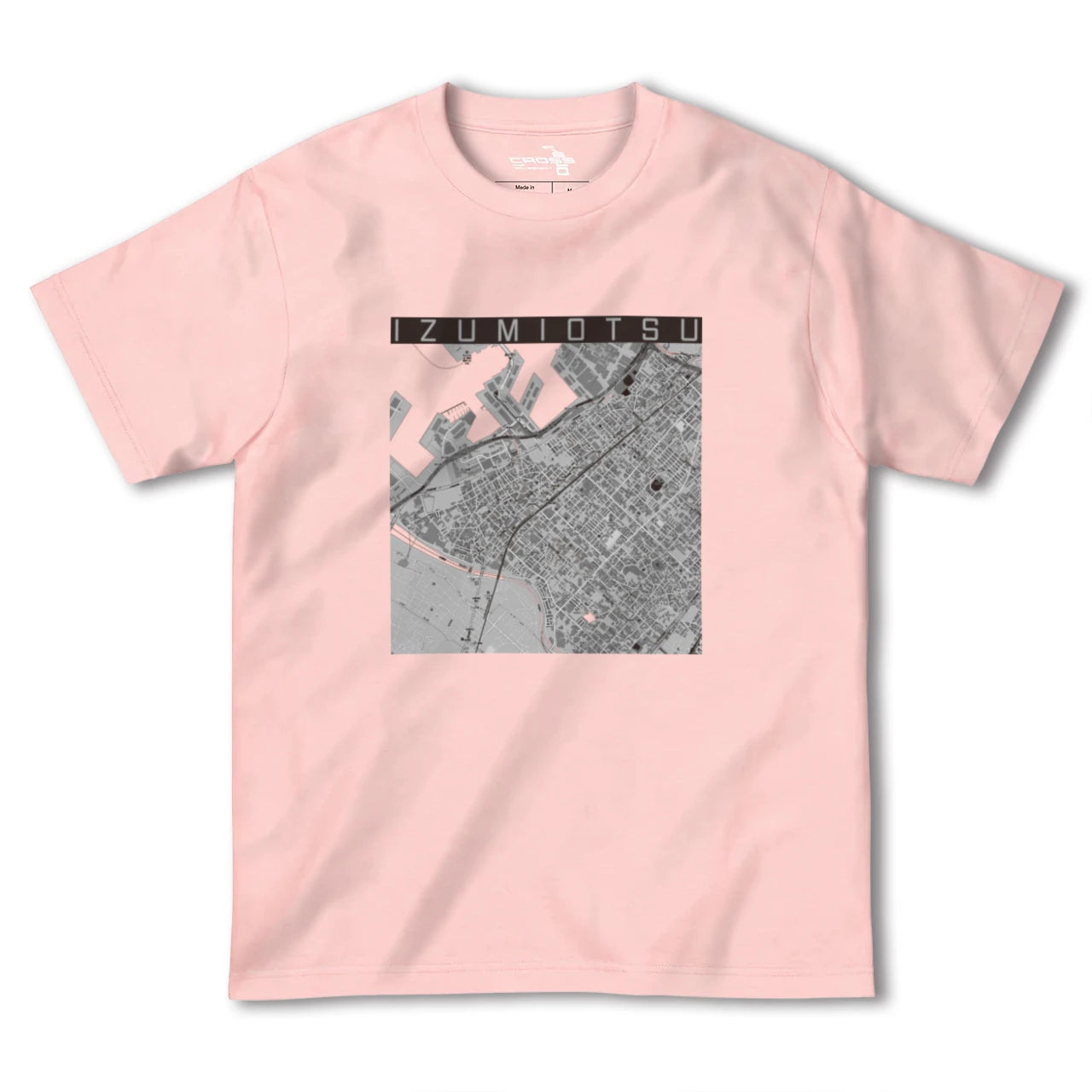 【泉大津(大阪府)】地図柄ヘビーウェイトTシャツ