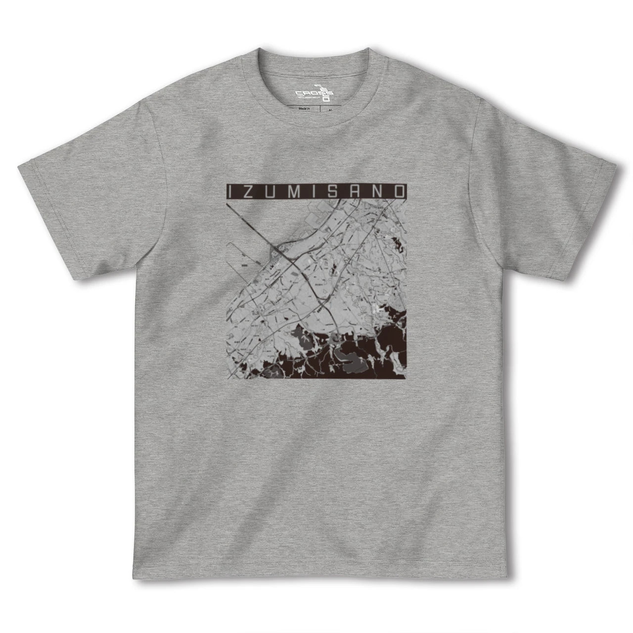 【泉佐野(大阪府)】地図柄ヘビーウェイトTシャツ