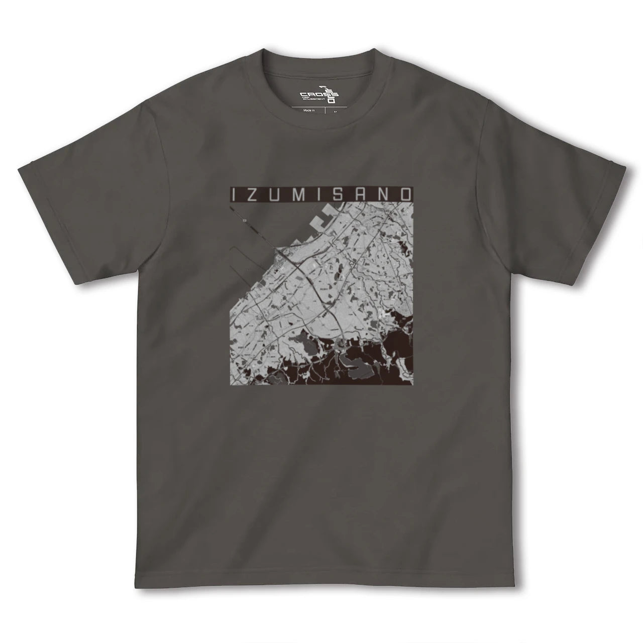 【泉佐野(大阪府)】地図柄ヘビーウェイトTシャツ