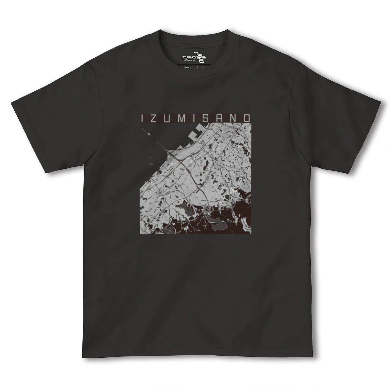 【泉佐野(大阪府)】地図柄ヘビーウェイトTシャツ