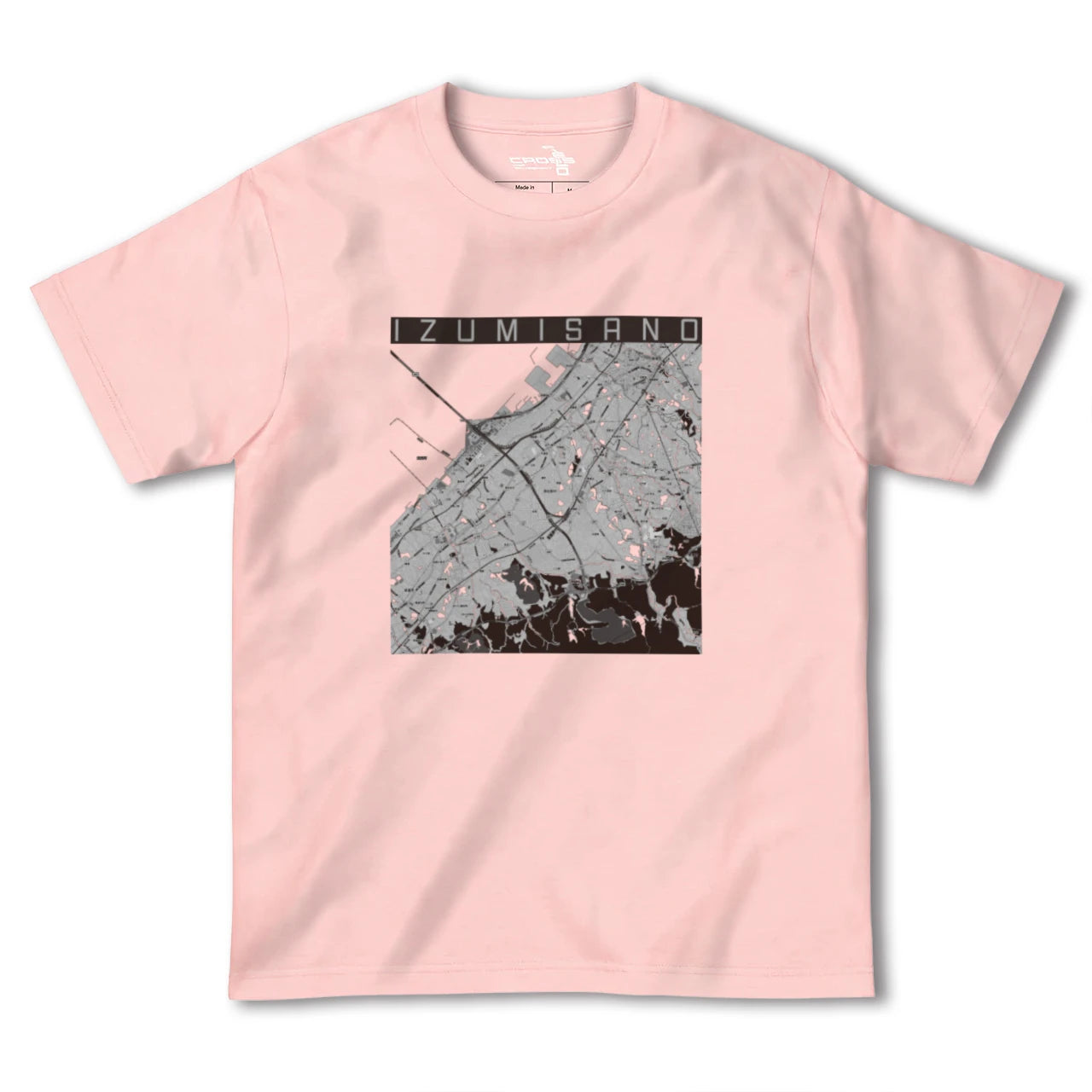 【泉佐野(大阪府)】地図柄ヘビーウェイトTシャツ