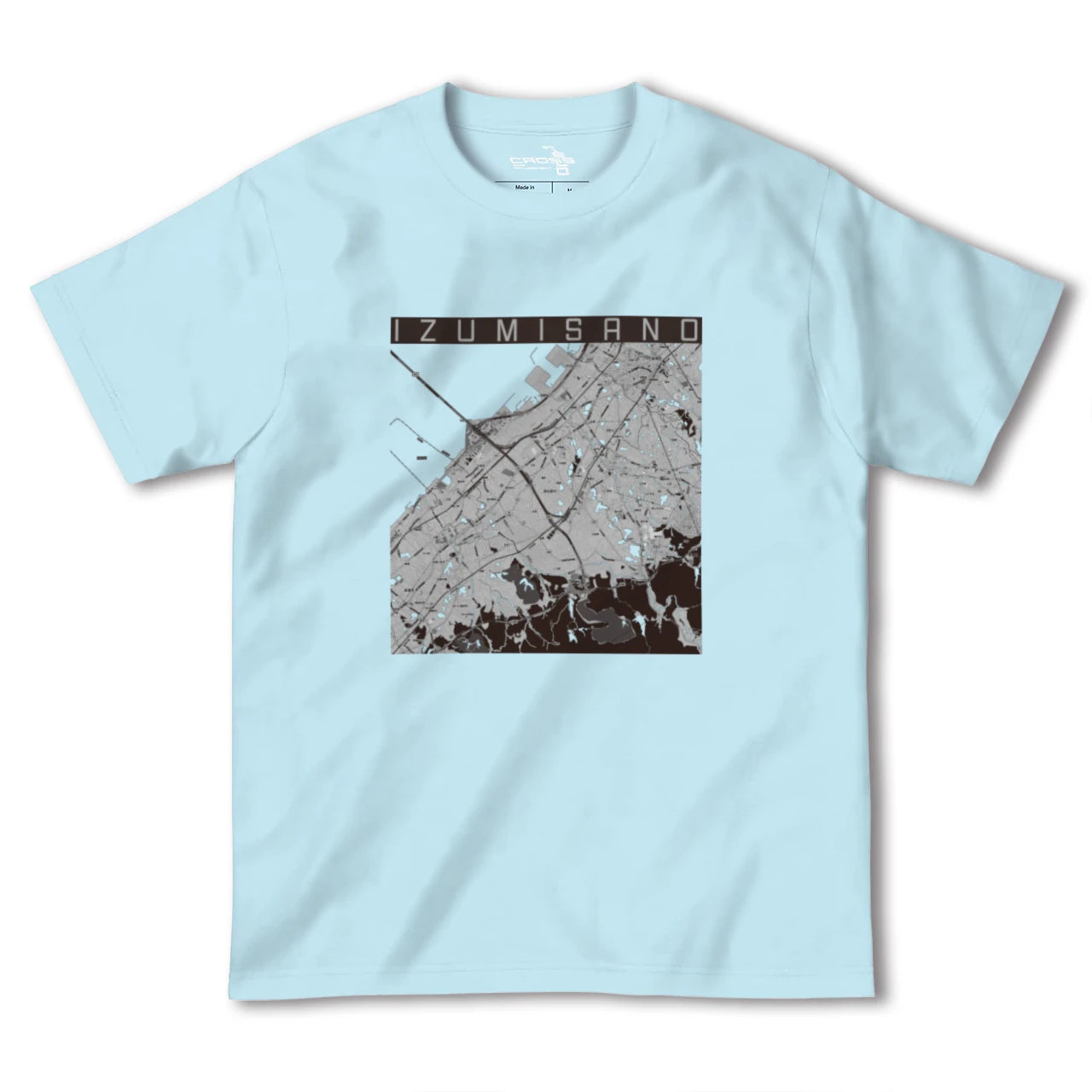 【泉佐野(大阪府)】地図柄ヘビーウェイトTシャツ