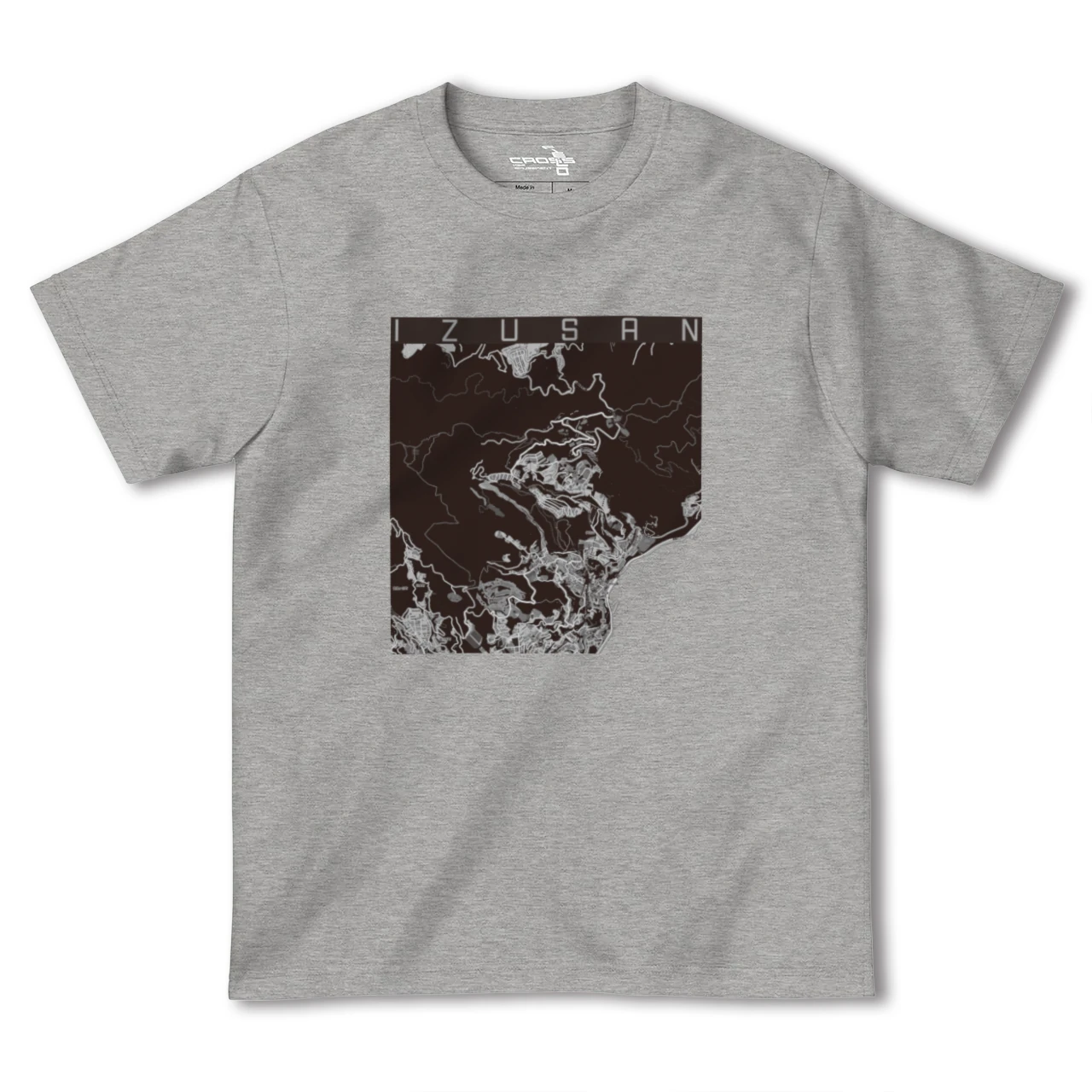 【伊豆山(静岡県)】地図柄ヘビーウェイトTシャツ