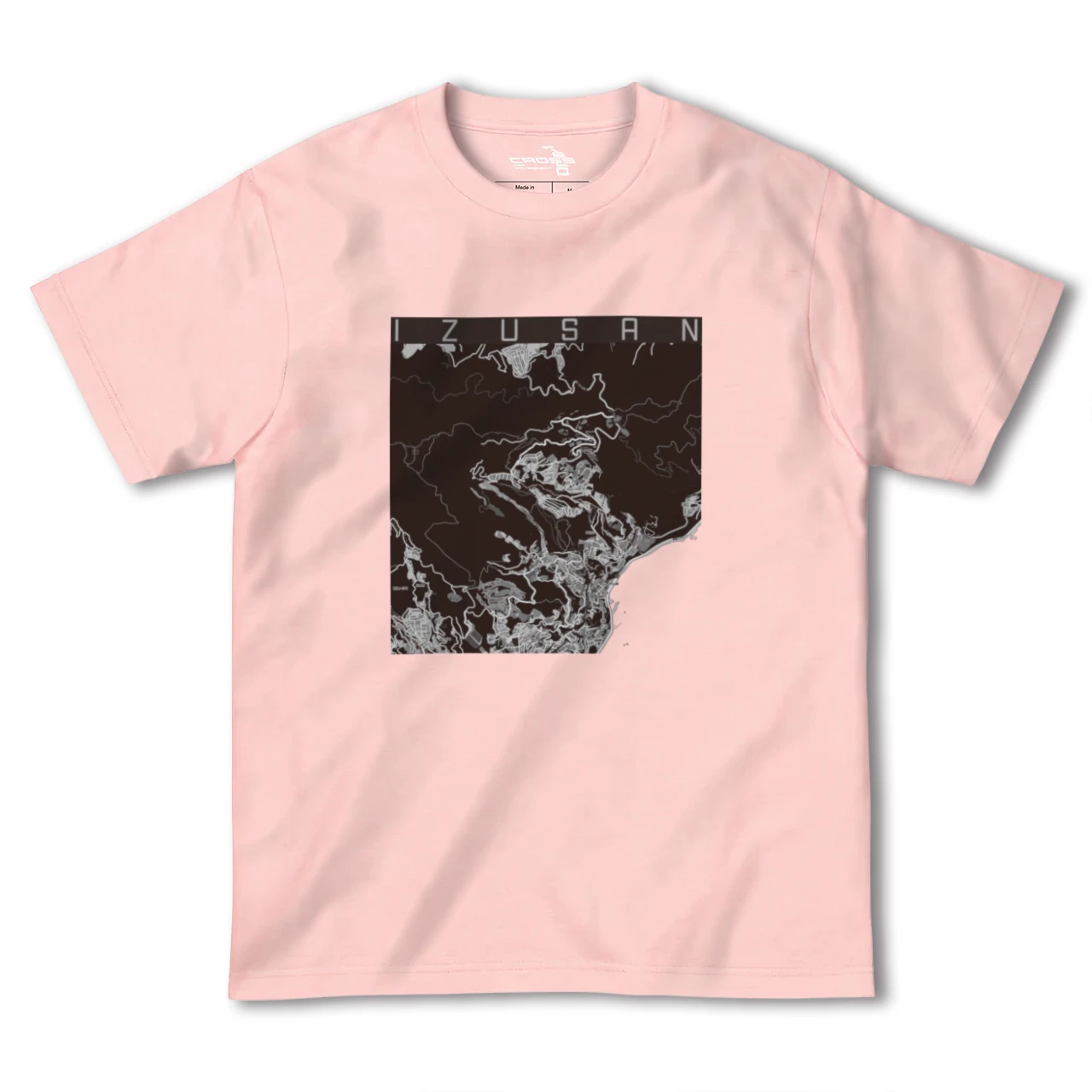 【伊豆山(静岡県)】地図柄ヘビーウェイトTシャツ