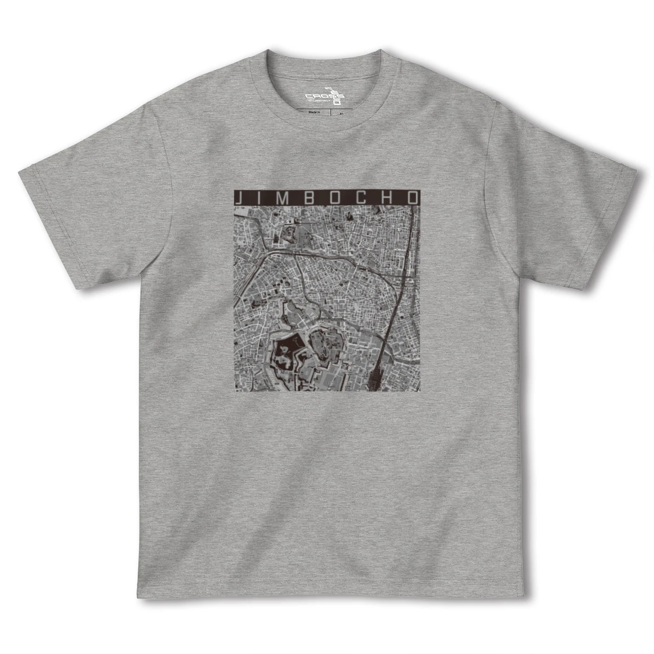 【神保町(東京都)】地図柄ヘビーウェイトTシャツ