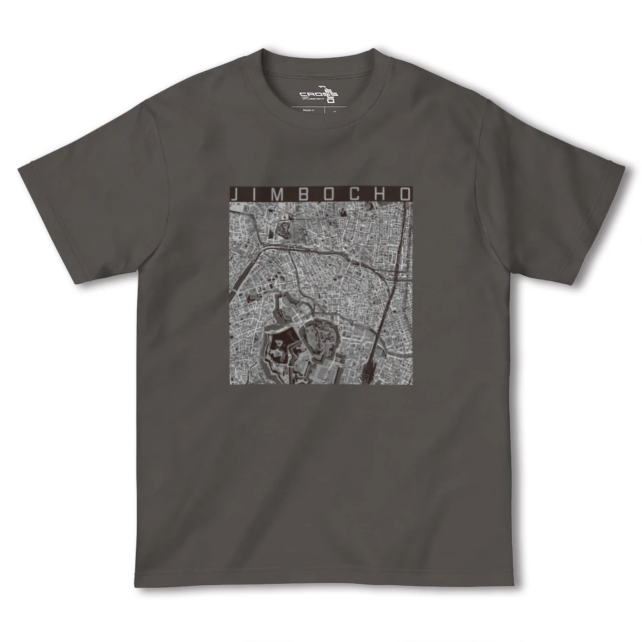 【神保町(東京都)】地図柄ヘビーウェイトTシャツ