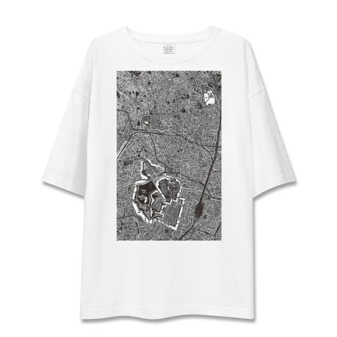 【神保町(東京都)】地図柄ビッグシルエットTシャツ